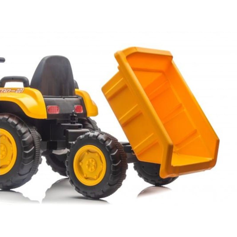 Excavadora con remolque Stone 12V Amarillo - Coche eléctrico para niños - Ítem6