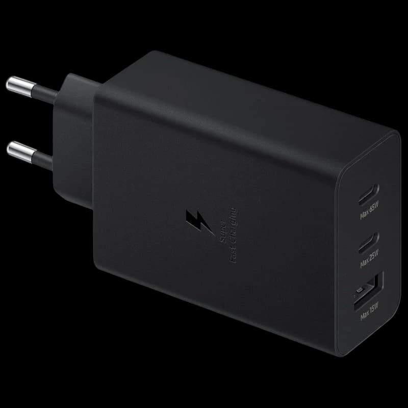 Cargador Samsung EP-T6530 Trio 65W Negro