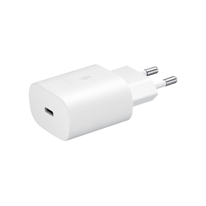 Carregador Samsung EP-TA800 USB-C 25W Branco - Item1