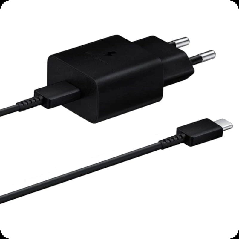 Samsung EP-T1510XBEGEU USB Tipo C + Cable 15W  Negro - Cargador