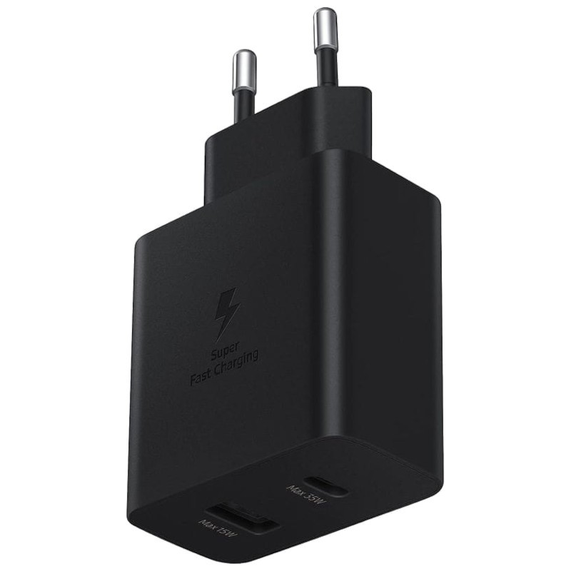 Cargador Samsung EP-TA220NBEGEU Duo 35W Negro - Ítem1