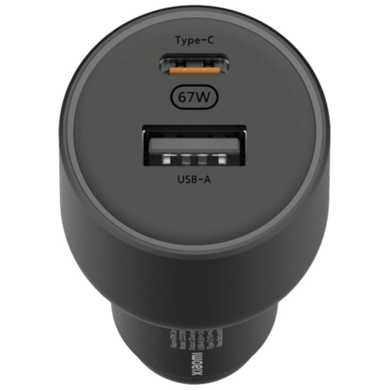 Chargeur de Voiture Xiaomi Car Charger 67W USB-A et USB Type C - Ítem1