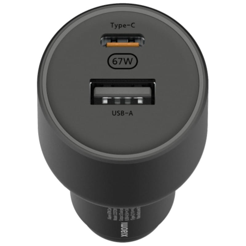 Carregador de carro Xiaomi Car Charger 67W USB-A e USB Tipo C - Item1