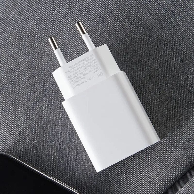 Cargador Xiaomi Mi 20W EU Blanco - Potente
