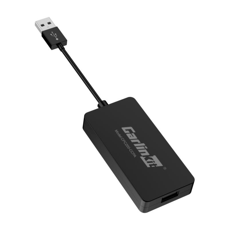 Adaptador inalámbrico CarPlay Dongle cableado al módulo inalámbrico CarPlay  Box negro