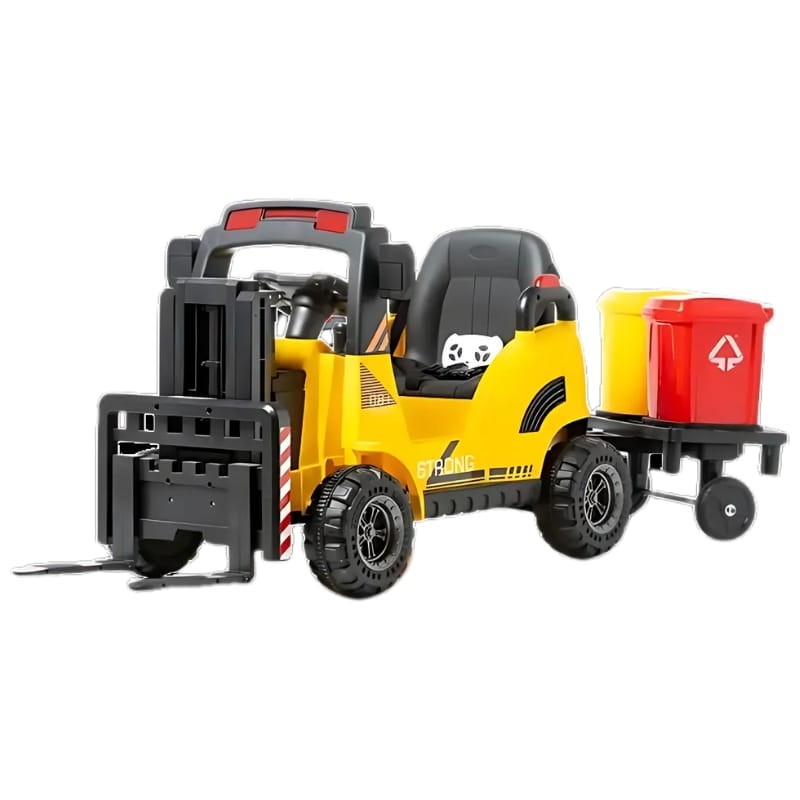 Carretilla elevadora Elevator 12v Amarillo - Coche eléctrico para niños - Ítem