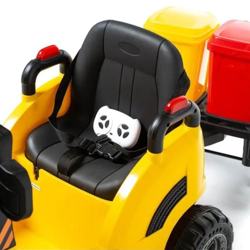 Carretilla elevadora Elevator 12v Amarillo - Coche eléctrico para niños - Ítem9