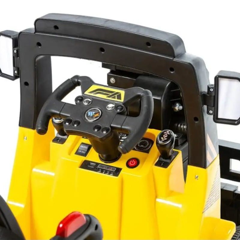 Carretilla elevadora Elevator 12v Amarillo - Coche eléctrico para niños - Ítem10