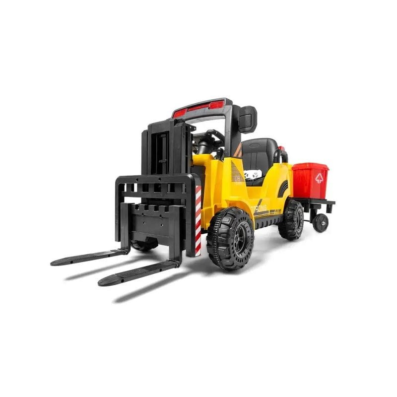 Carretilla elevadora Elevator 12v Amarillo - Coche eléctrico para niños - Ítem1
