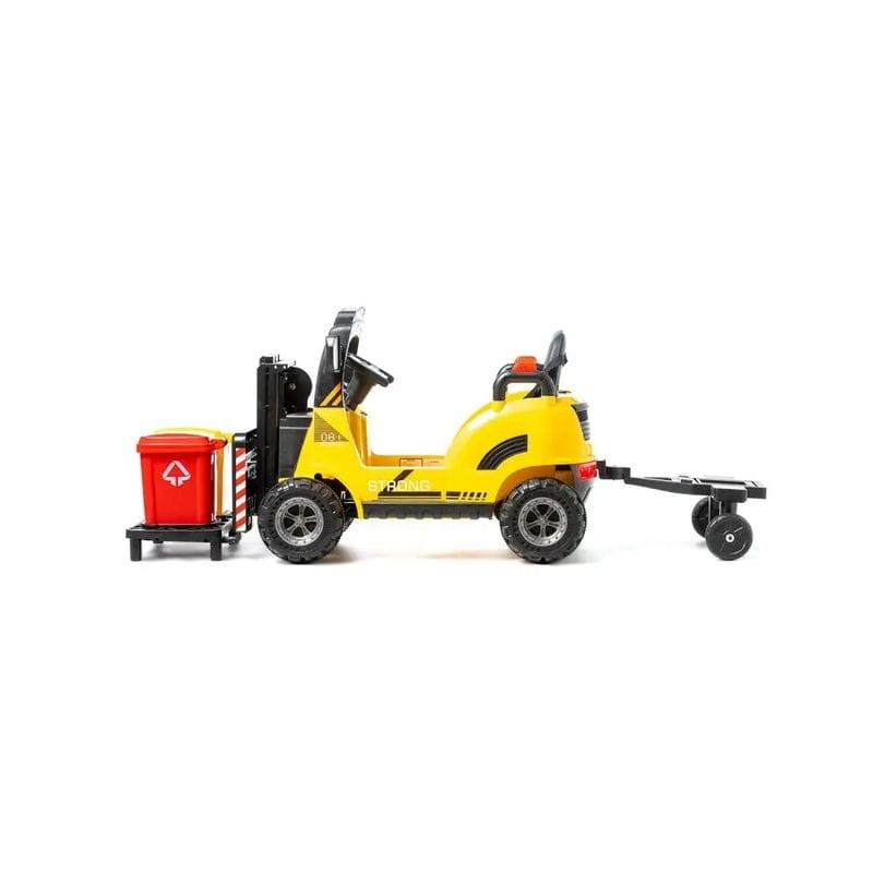 Carretilla elevadora Elevator 12v Amarillo - Coche eléctrico para niños - Ítem2