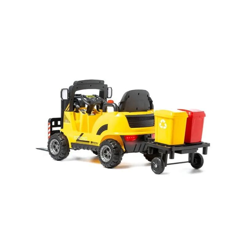 Carretilla elevadora Elevator 12v Amarillo - Coche eléctrico para niños - Ítem3