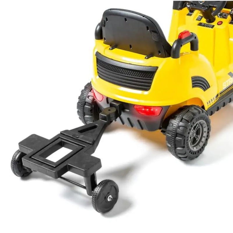 Carretilla elevadora Elevator 12v Amarillo - Coche eléctrico para niños - Ítem6