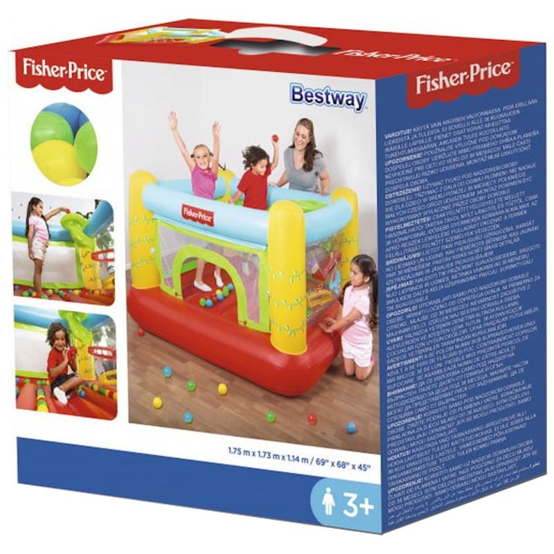 Château gonflable avec balles pour enfants Fisher Price Bestway 93542 - Ítem5