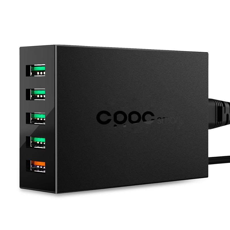 CRDC PA-T1 Carregador 5 Portos USB