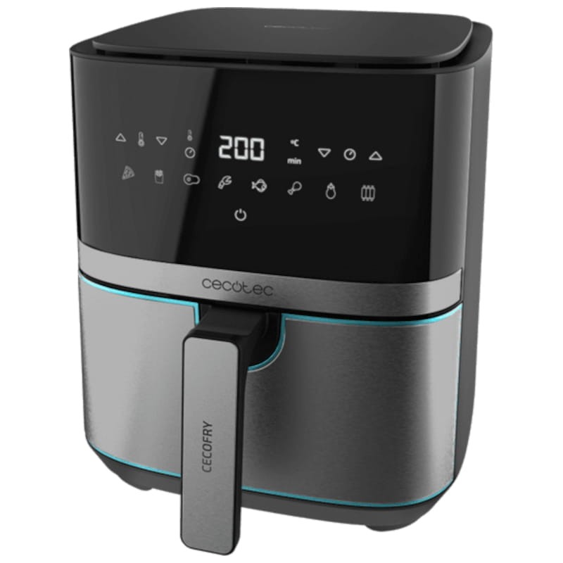 Cecotec Cecofry Full InoxBlack 5500 Pro 1700W 5.5L - Freidora de Aire - Ítem