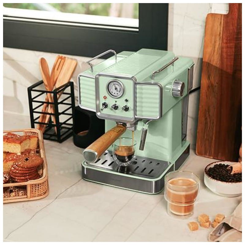 Cecotec 01628 1.5 L Cafetera eléctrica Semi-automática Verde - Ítem4