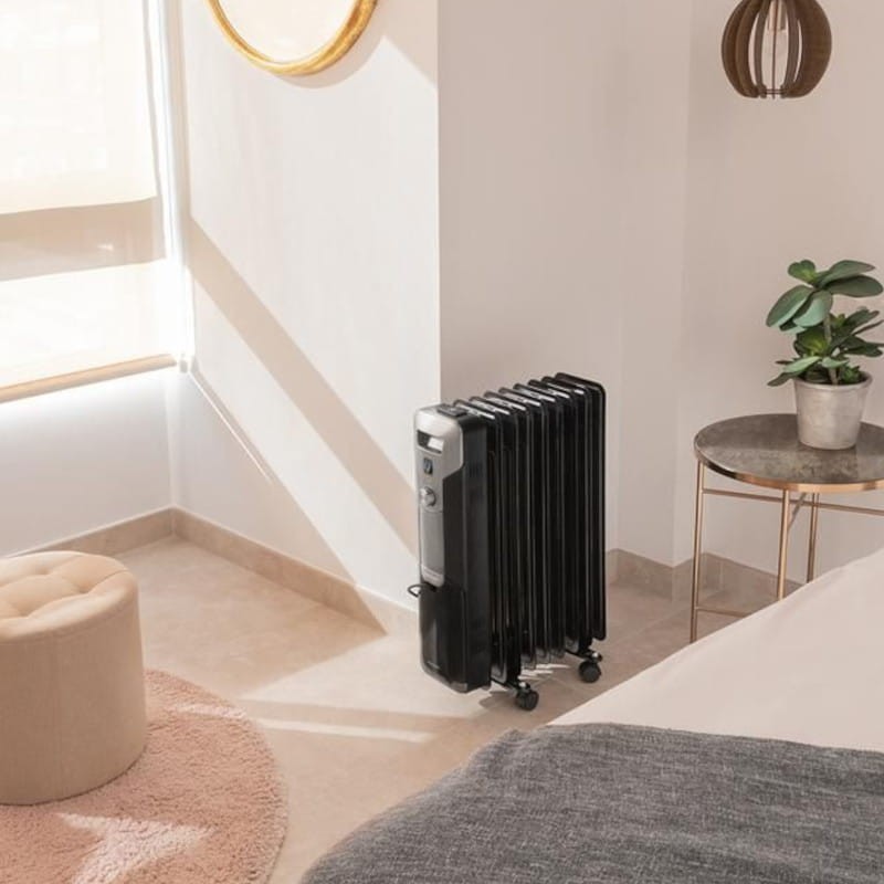 Aquecedor a óleo Cecotec 05883 ReadyWarm 9000 Space 2000 W Preto - Item1