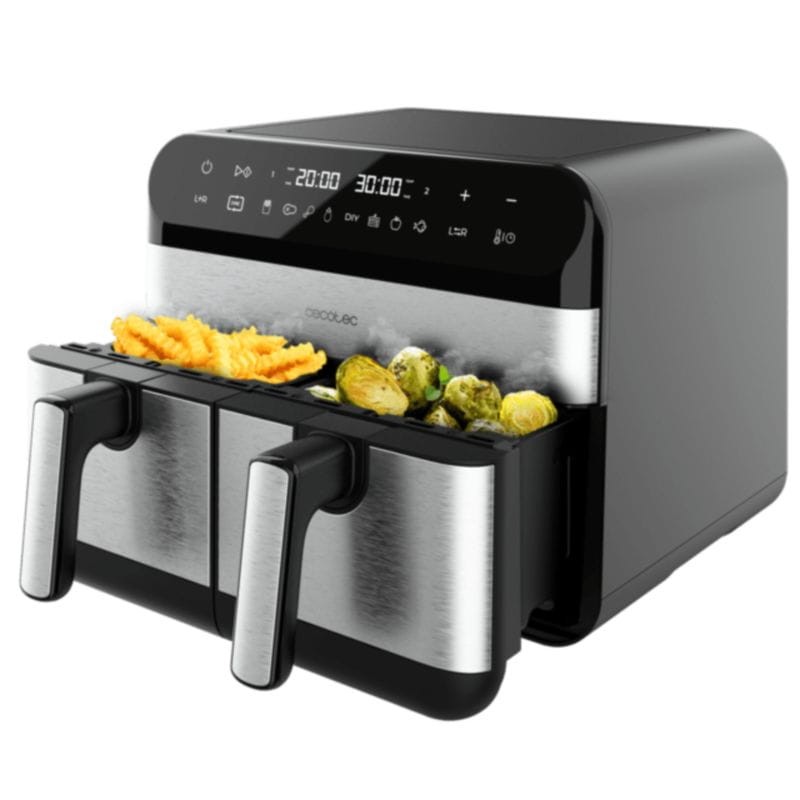 Cecotec Advance 9000 Double 9 L 2800 W Noir/Inox - Friteuse à Air - Ítem1