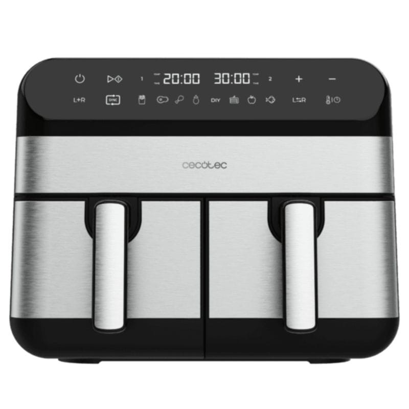 Cecotec Advance 9000 Double 9 L 2800 W Noir/Inox - Friteuse à Air - Ítem