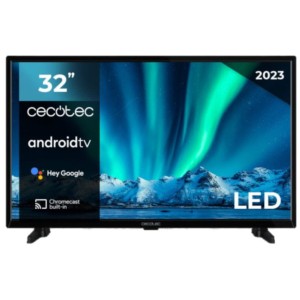 Cecotec Serie A ALH00032N 32 HD WiFi Android TV 11.0 Preto - Smart TV