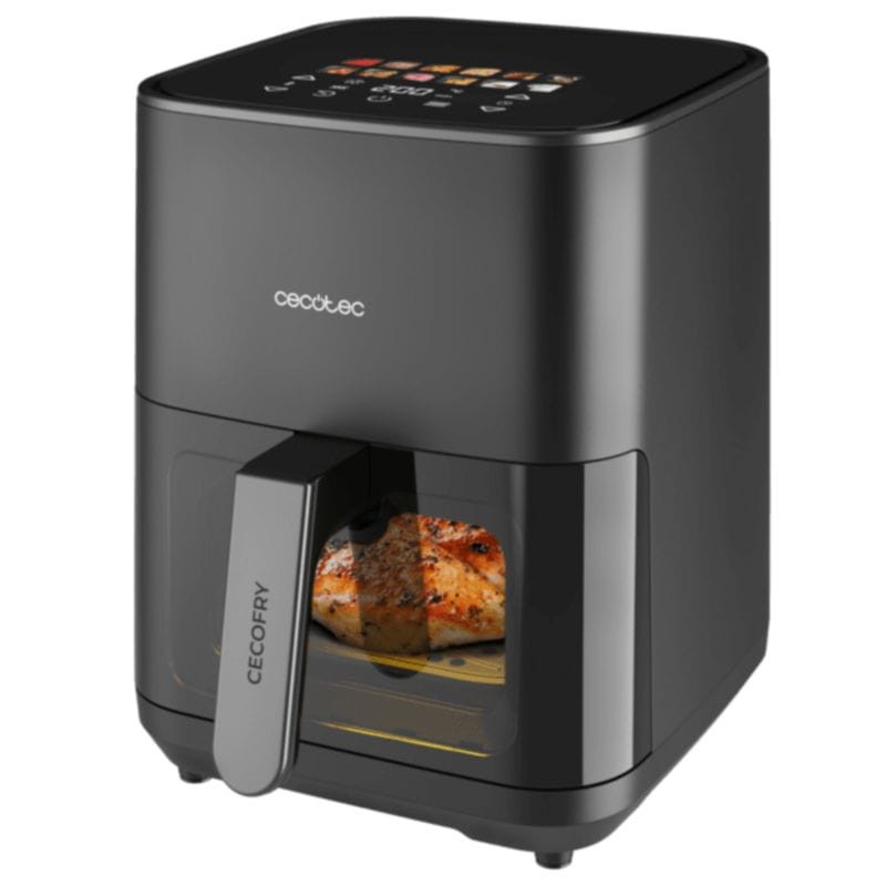 Cecotec Cecofry&Grill Duoheat 4000 Simple 4 L Indépendant 1900 W Noir - Friteuse à Air - Ítem1