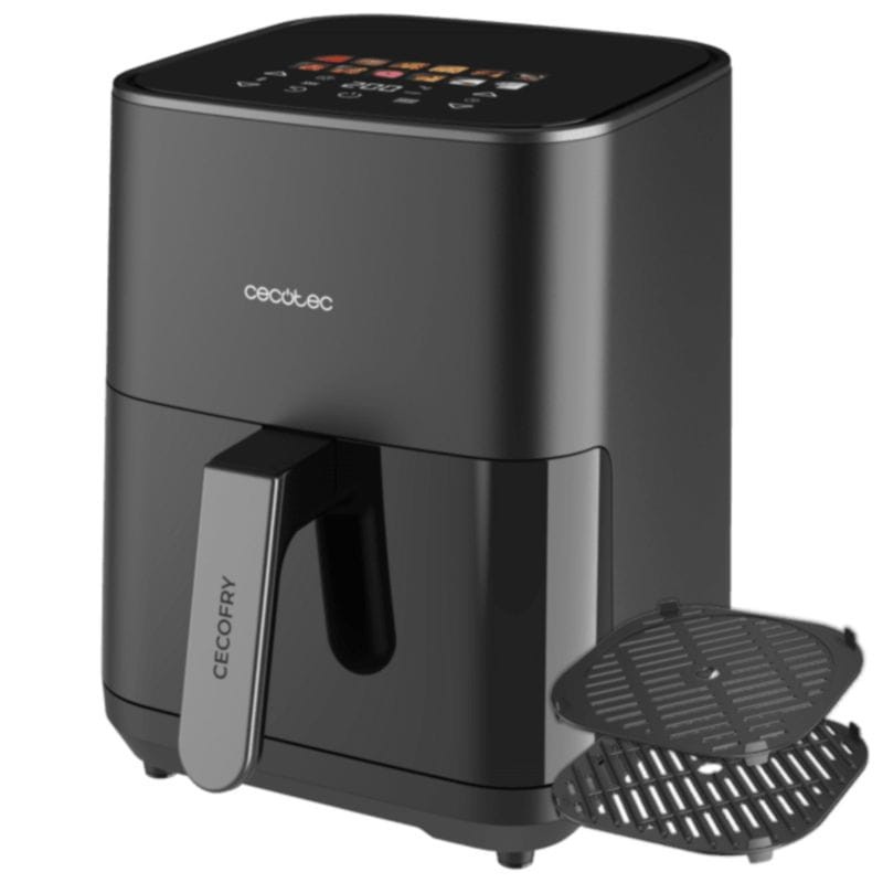 Cecotec Cecofry&Grill Duoheat 4000 Simple 4 L Indépendant 1900 W Noir - Friteuse à Air - Ítem2