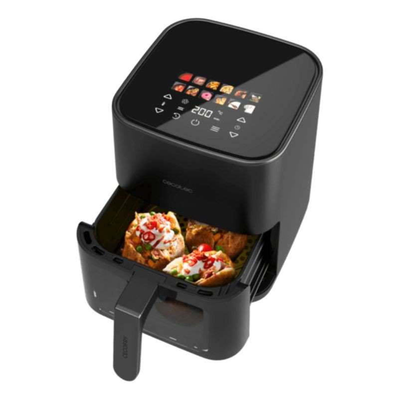 Cecotec Cecofry&Grill Duoheat 4000 Simple 4 L Indépendant 1900 W Noir - Friteuse à Air - Ítem4