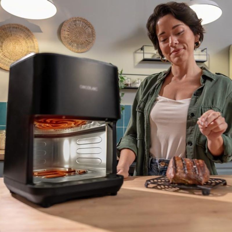 Cecotec Cecofry&Grill Duoheat 4000 Simple 4 L Indépendant 1900 W Noir - Friteuse à Air - Ítem7
