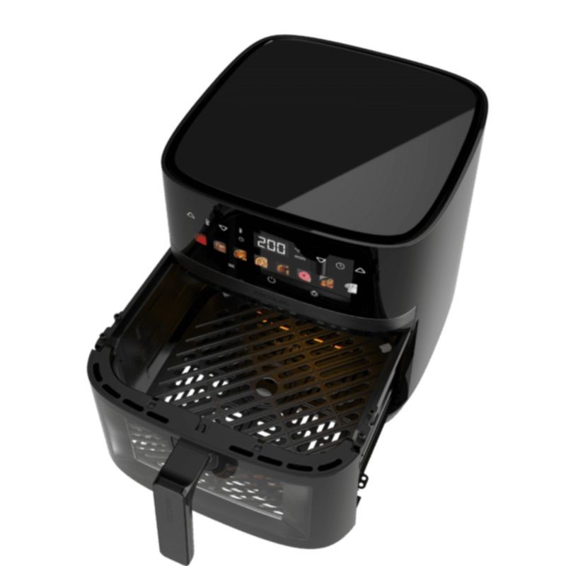 Cecotec Cecofry&Grill Duoheat 8000 Sencillo 8 L Independiente 2200 W Negro - Freidora de Aire - Ítem2