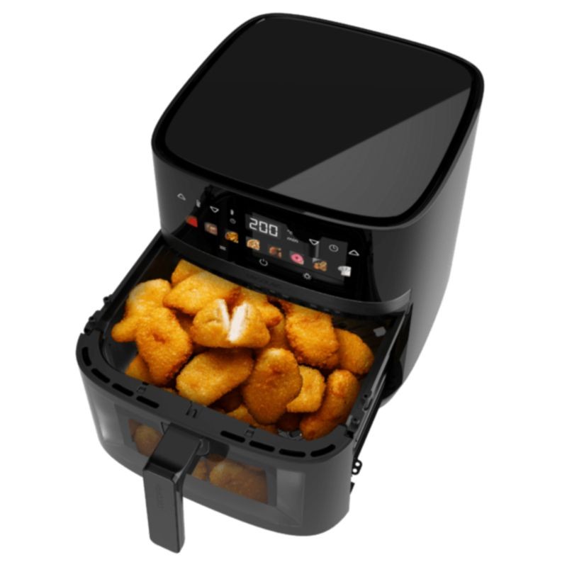 Cecotec Cecofry&Grill Duoheat 8000 Sencillo 8 L Independiente 2200 W Negro - Freidora de Aire - Ítem3