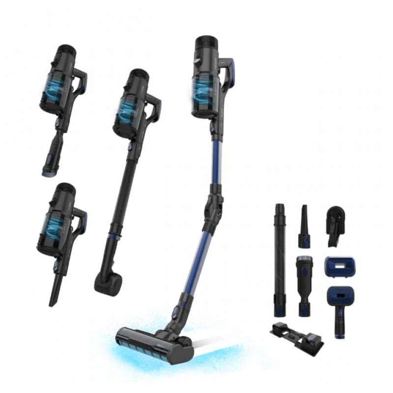 Cecotec Conga Rockstar 6500 Century ErgoWet Animal Noir, Bleu - Aspirateur sans sac - Ítem1
