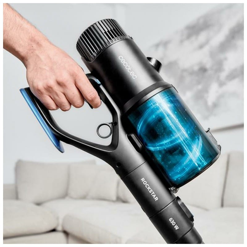 Cecotec Conga Rockstar 6500 Century ErgoWet Animal Noir, Bleu - Aspirateur sans sac - Ítem5