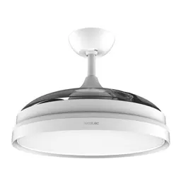 Cecotec EnergySilence Aero 4280 Invisible Blanco - Ventilador con las aspas plegadas