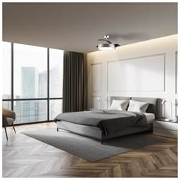 Cecotec EnergySilence Aero 4280 Gris - Ventilador de techo imagen en dormitorio