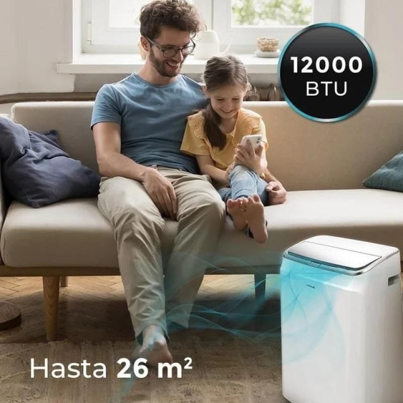 Cecotec ForceClima 12600 Soundless Heating Blanco - Aire acondicionado portátil - Ítem4