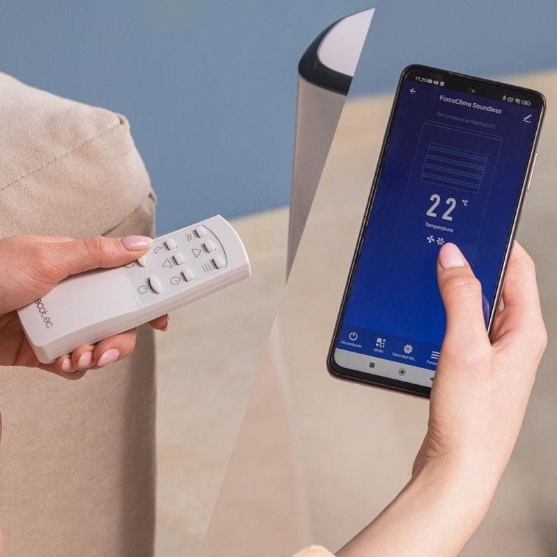 Cecotec ForceClima 7500 Soundless Connected Blanco - Aire acondicionado portátil - Ítem2