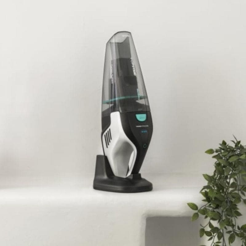 Aspirador Cecotec Popstar Micro sobre su base de carga