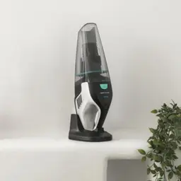 Aspirador Cecotec Popstar Micro sobre su base de carga