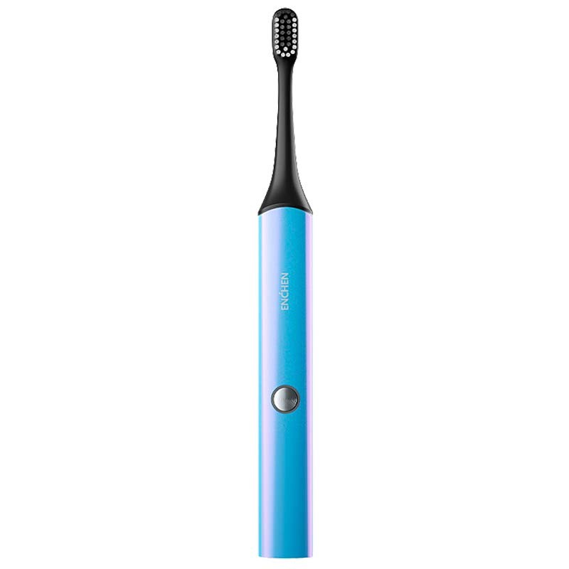 blue electric toothbrush