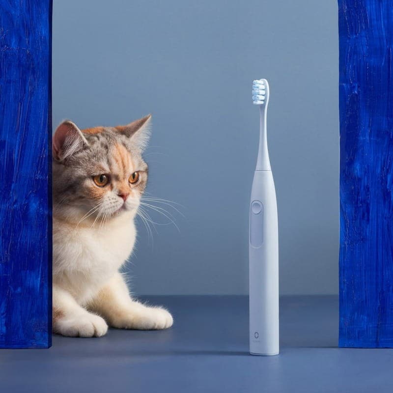 image réelle - Brosse à dents Xiaomi Oclean F1 Bleu Sky