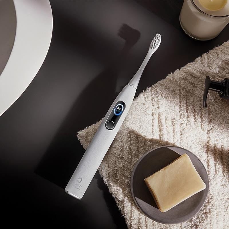 Brosse à dents Xiaomi Oclean X Pro Elite Gris Calcaire - Ítem4