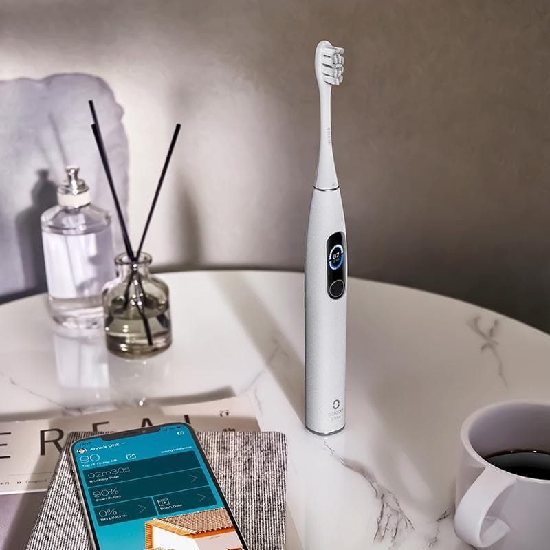 Brosse à dents Xiaomi Oclean X Pro Elite Gris Calcaire - Ítem5