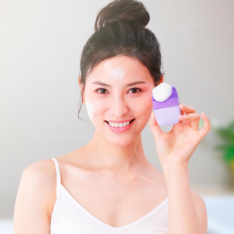 Brosse pour le visage Xiaomi InFace Sonic Clean Pro Bleu - Ítem8