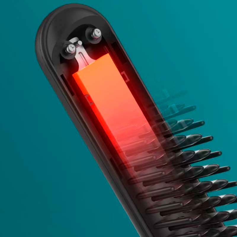 Escova Modeladora Xiaomi InFace ION Hairbrush em cor preto - Item1