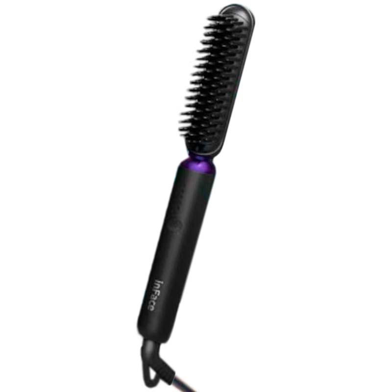 Escova Modeladora Xiaomi InFace ION Hairbrush em cor preto - Item