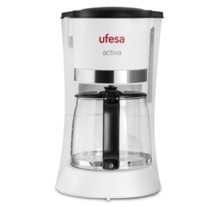 Ufesa CG7123 Manual 800W 1,5L Blanc - Machine à café à filtre