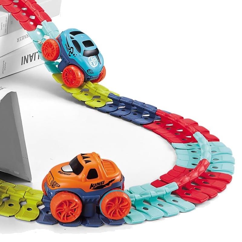 Coche para niños con Changeable Track de 92 piezas