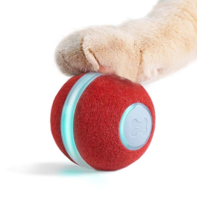 Cheerble M1 Bola vermelha interactiva para gatos - Brinquedo para animais de estimação - Item1