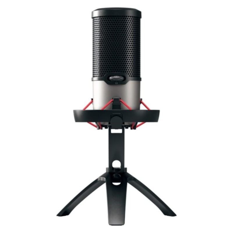 CHERRY UM 6.0 ADVANCED USB Negro/Plata - Micrófono USB Streaming - Ítem