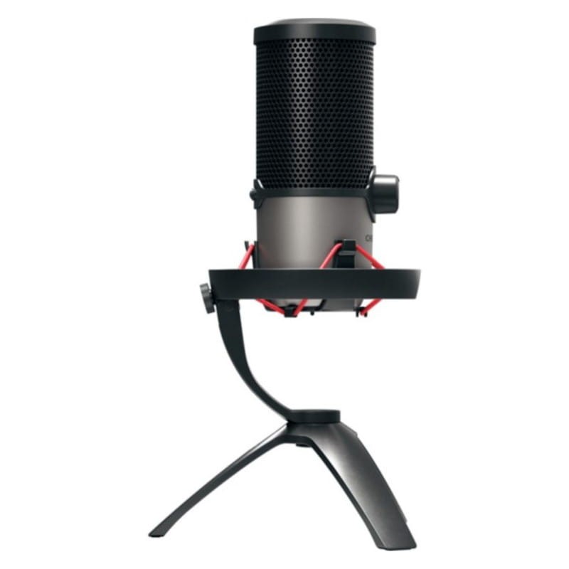 CHERRY UM 6.0 ADVANCED USB Negro/Plata - Micrófono USB Streaming - Ítem1